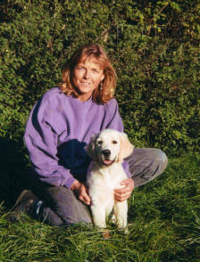 Annette und Dijou im Okt. 1999